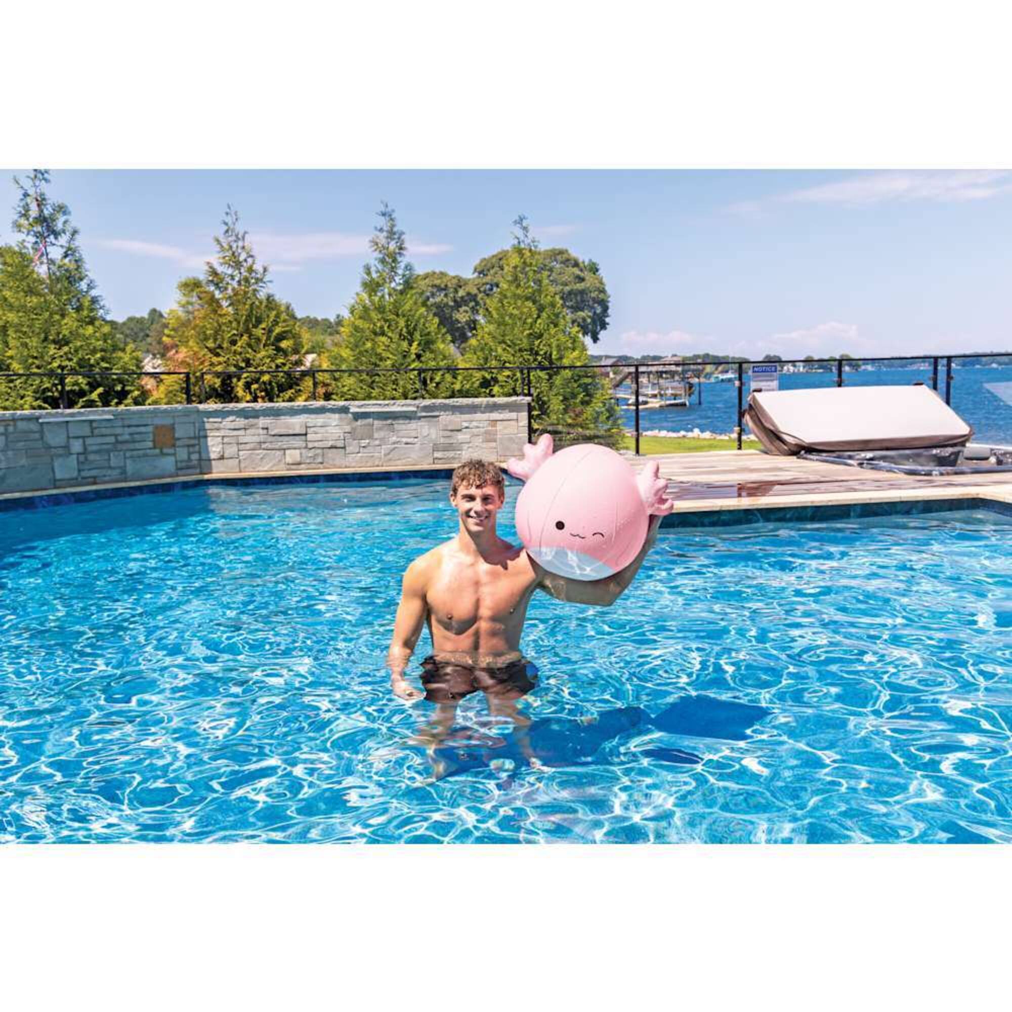 17" Original Squishmallows™ Archie Axolotta Beach Ball